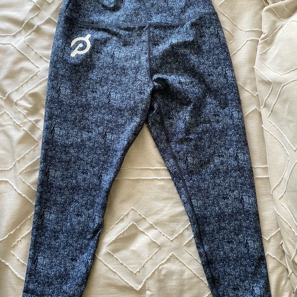 Brand New Peloton Blue Leggings - Picture 1 of 3